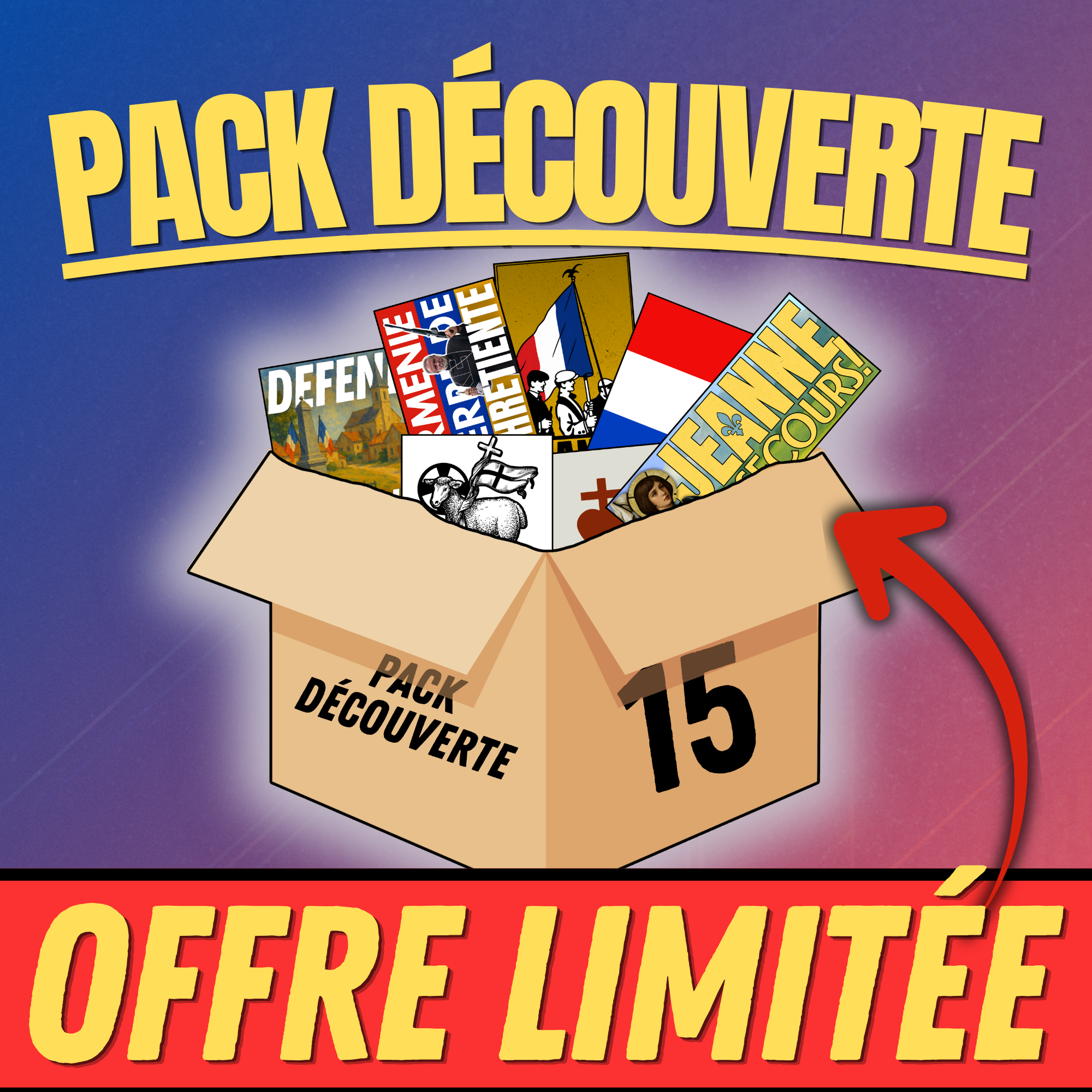 Pack découverte : 15 autocollants !
