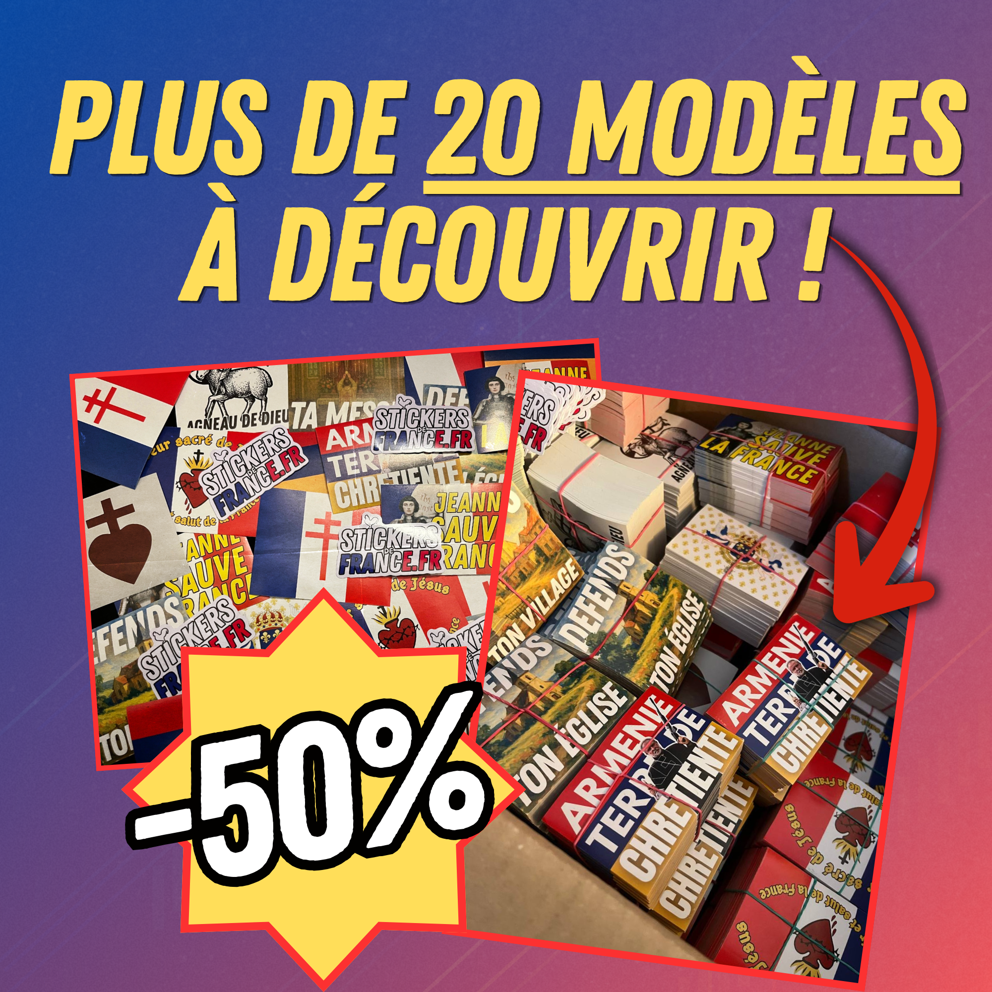 Pack découverte : 15 autocollants !
