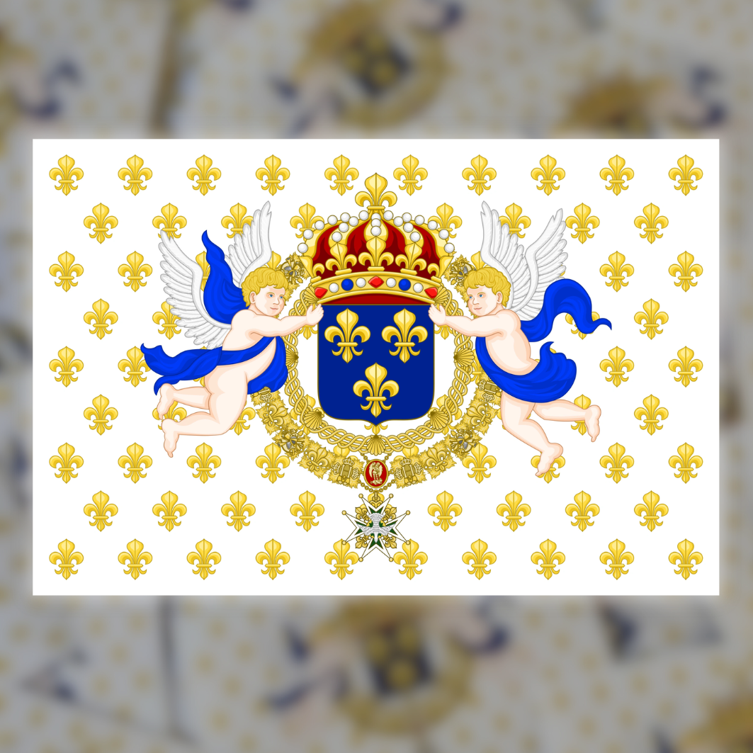 Stickers Drapeau Royaume de France