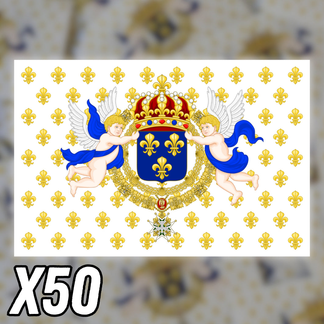 Stickers Drapeau Royaume de France