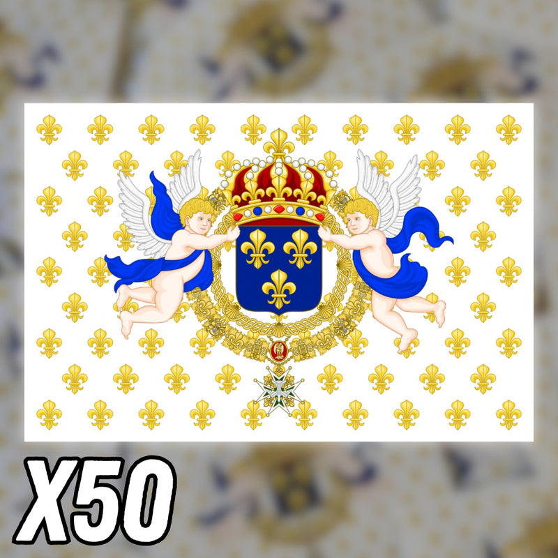 Stickers Drapeau Royaume de France