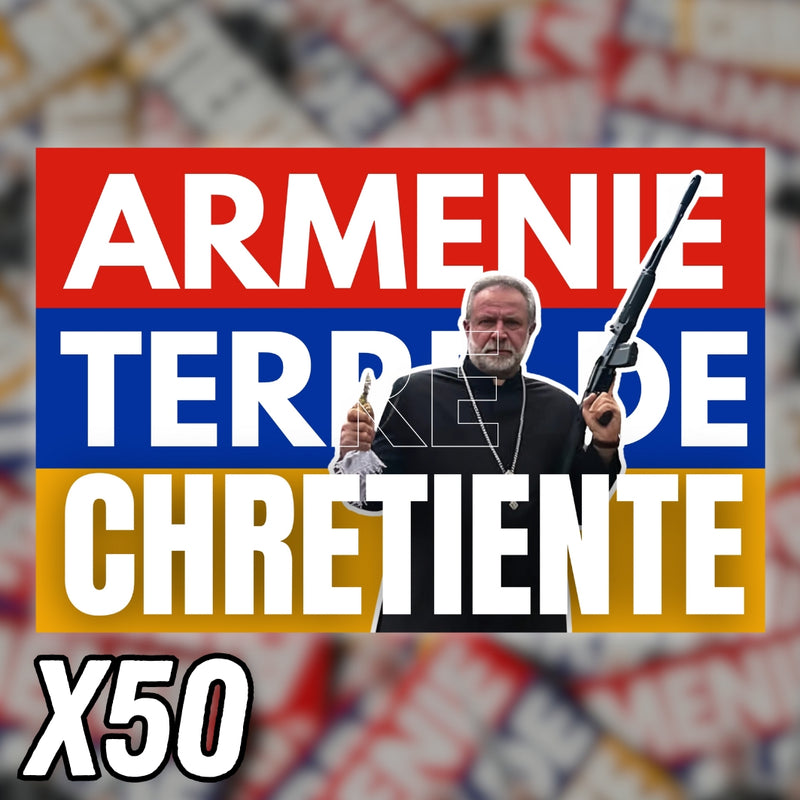 Stickers Arménie terre de Chrétienté