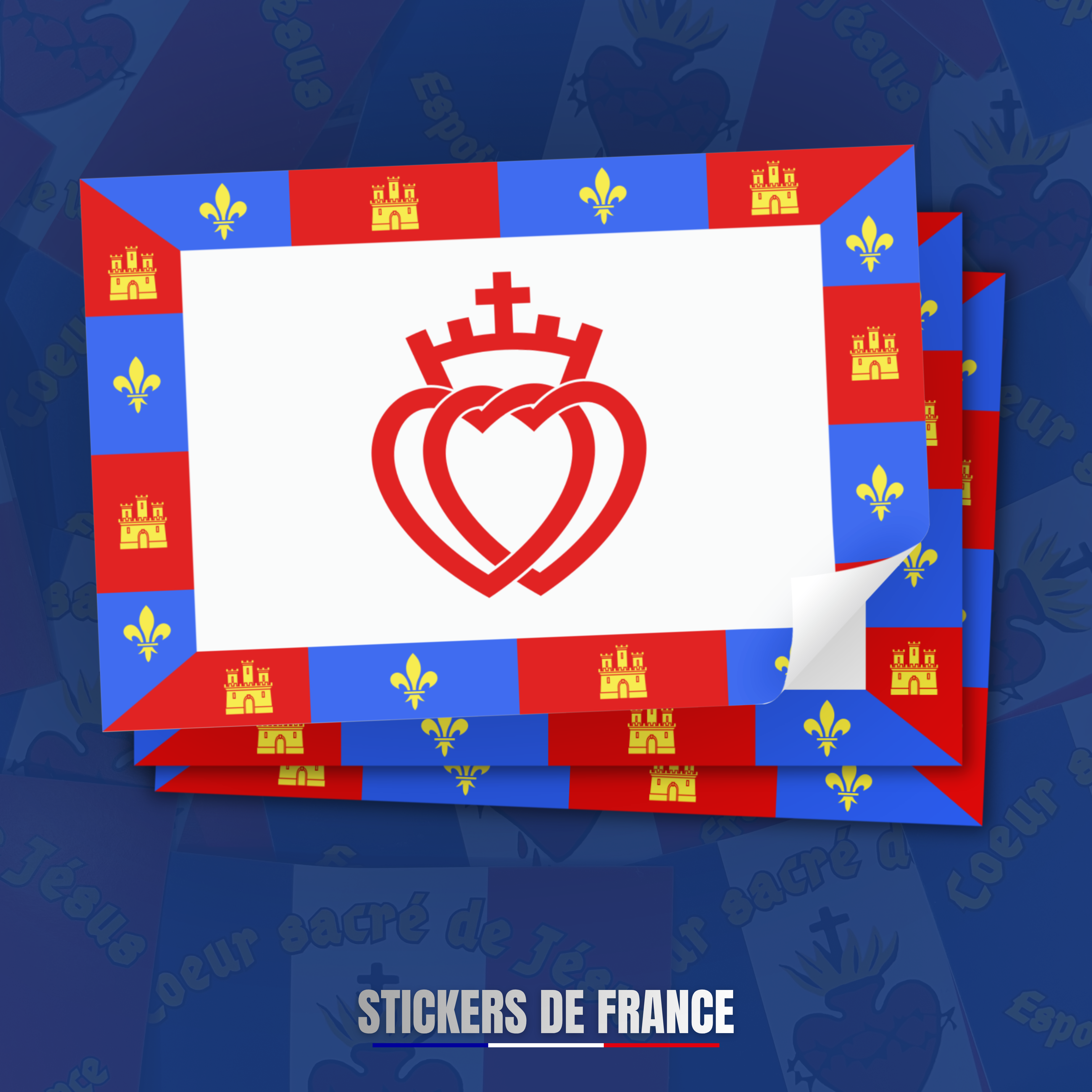 Drapeau traditionnel Vendée