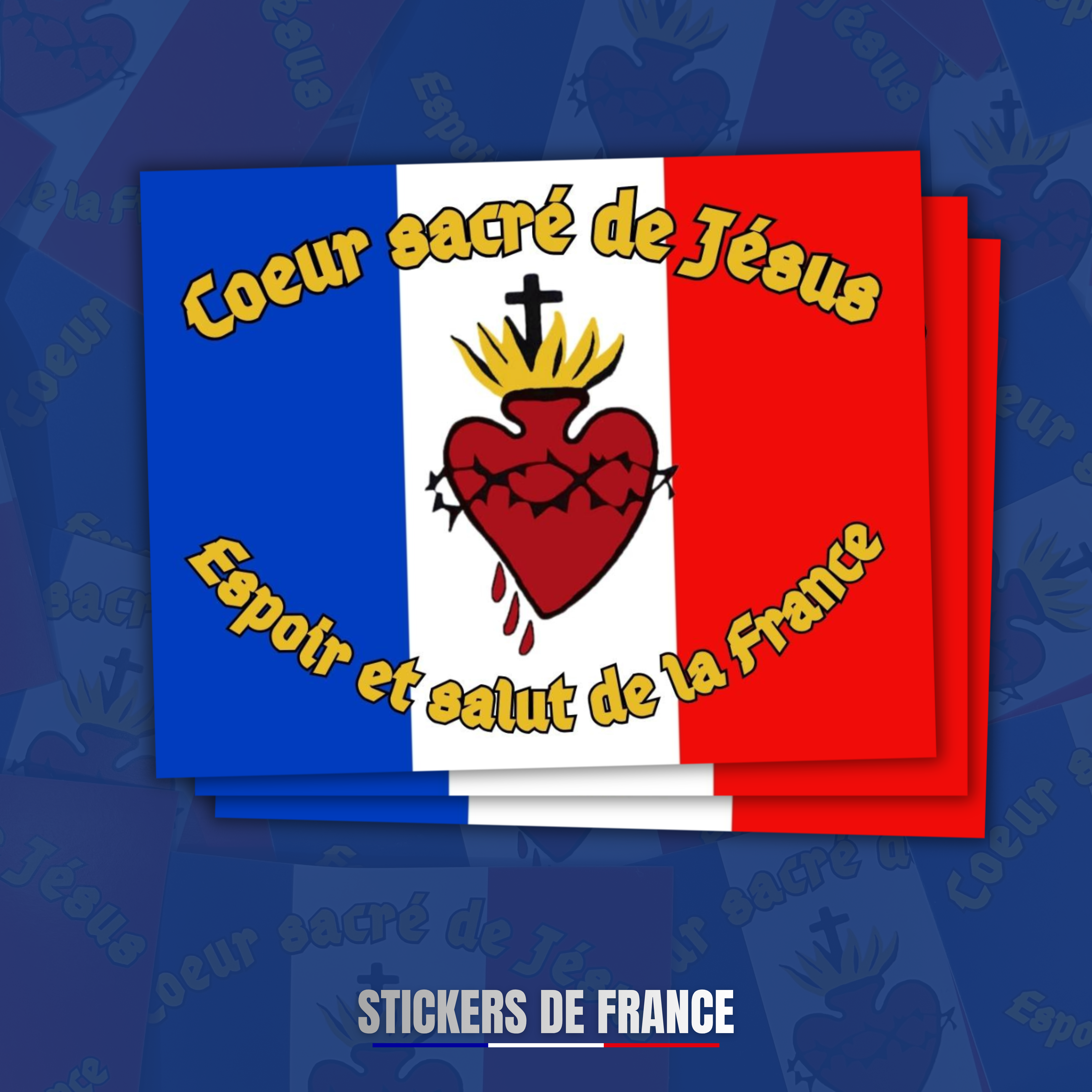Coeur sacré de Jésus, espoir et salut de la France