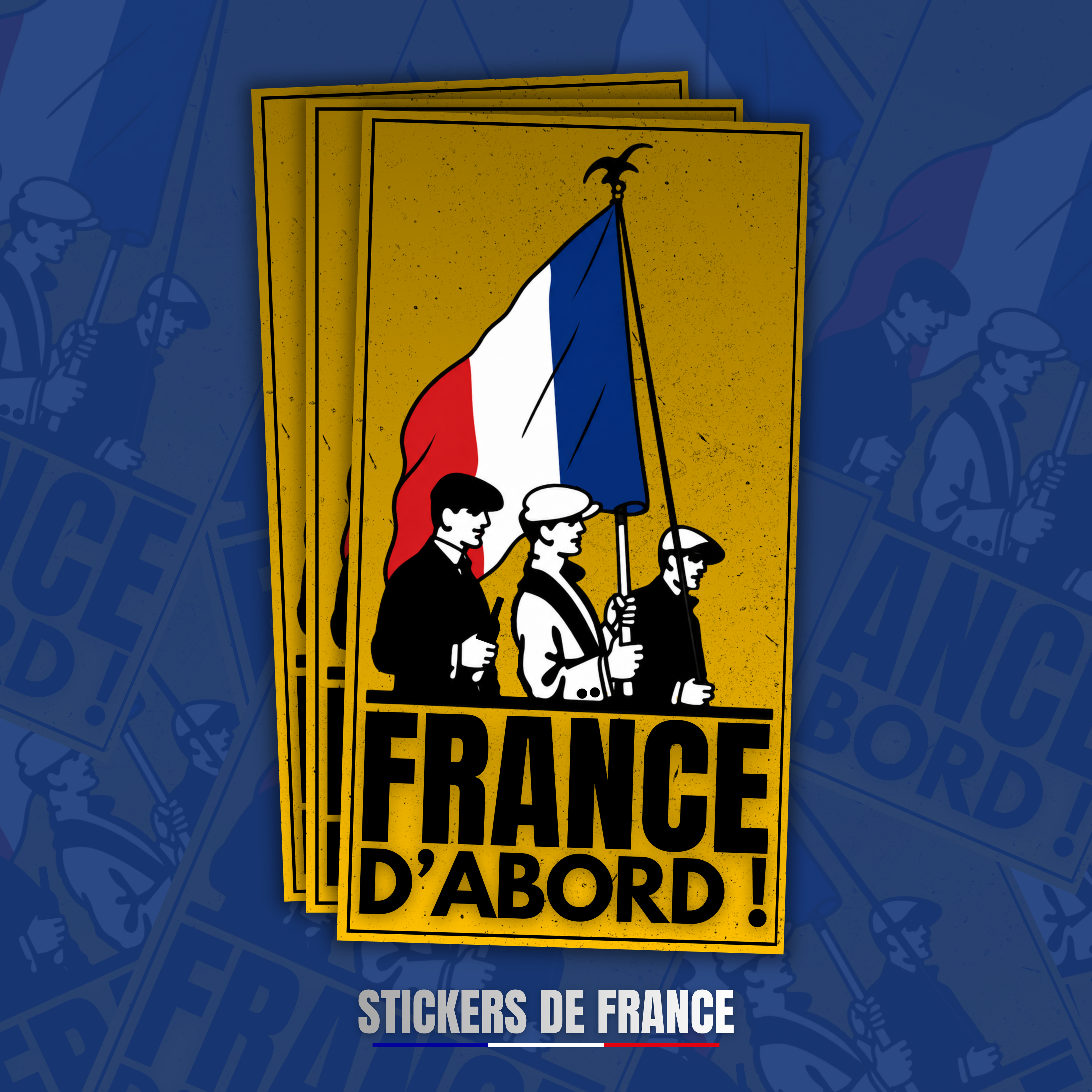 Stickers France d'Abord !