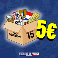 Pack découverte : 15 autocollants !